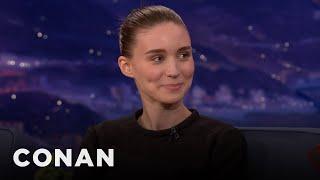 Rooney Mara Is Painfully Shy | CONAN on TBS