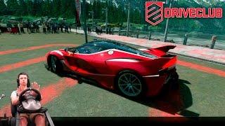 Итальянский антихрист Ferrari FXX K Driveclub + руль Fanatec Porsche 911 GT2