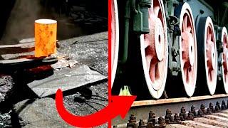 The Process Of Making Train Wheel | High Tech HD