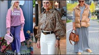 ЭЛЕГАНТНЫЙ STREET STYLE ОСЕНЬ 50+60+70+ ОСВЕЖАЮЩИЕ СОВРЕМЕННЫЕ ОБРАЗЫ