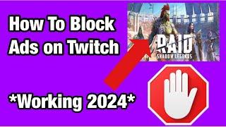 How To Block Twitch ADS in NOVEMBER 2024 *WORKING* - Twitch Adblock Tutorial 2024