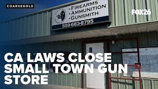 New firearm regulations force only gun store in town to close