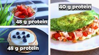 4 high protein breakfast for weight loss