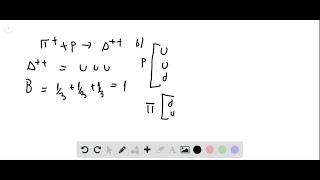 l. The Delta is a baryon with spin 3/2 that decavs by the strong force. Draw a simple Feynman diagr…