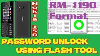 Nokia 150 RM-1190 Password Unlock Using Flash Tool