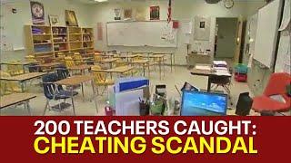 At least 200 TX teachers were falsely certified: Teacher cheating scandal ring