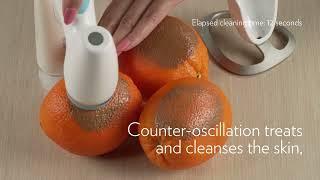 ageLOC LumiSpa iO Orange Video - Counter-oscilating technology vs. hand washing