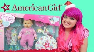 American Girl Bitty Baby Doll Set | TOY REVIEW | KiMMi THE CLOWN