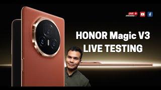 HONOR Magic V3 LIVE TEST