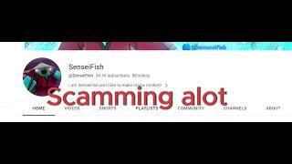 SenseiFish is SCAMMER