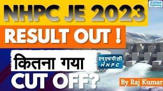 NHPC JE Result 2023 Out | NHPC JE Cut Off 2023