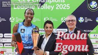 Paola Egonu │ Numia Vero Volley MILANO vs. Eczacibasi Dynavit ISTANBUL │CEV Champions League 2024/25