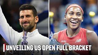 FULL REACTION to 2024 US Open Men's & Women's Draw Reveal | 2024 US Open