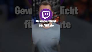 Als Twitch Affiliate brauchst du ein Gewerbe...