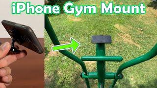  Gym Buddy - Magnetic iPhone Gym Mount for Exercise Machines