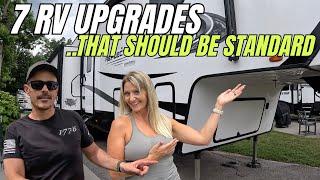 These should not be upgrades!! FULL TIME RV!