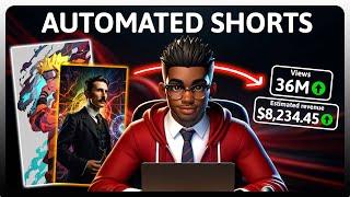 How to Make Viral MONETIZABLE Shorts Using AI - Full Course