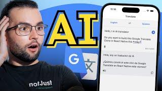 Building a Google Translate Clone with React Native and Expo