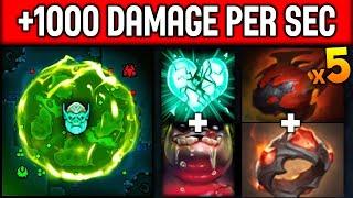 x5 Hearts Necrophos Most Broken Combo in Dota 2  Necro + Pudge +1000 DPS | Dota 2 Gameplay