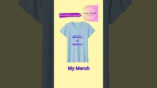 From Success With Loraine Amazon Merch Narcissist Aware - Enough Is Enough  T-Shirt  #merch #amazon