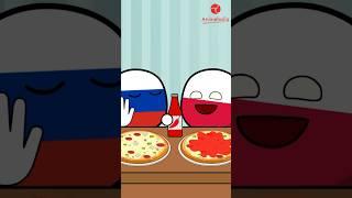 Hot chili pizza | Countryball