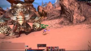 TERA Online Warrior Lv 60 World Boss solo: Kelthuzad Vulcan