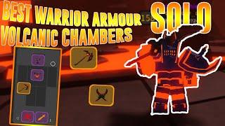 * NEW * BEST WARRIOR LOADOUT IN VOLCANIC CHAMBERS*  ROBLOX DUNGEON QUEST VOLCANIC CHAMBERS