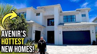 9 BEST APEX at AVENIR PALM BEACH GARDENS Custom Home Tours | new construction homes Florida