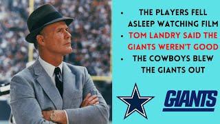 The EASIEST Game of Tom Landry's Career | Giants @ Cowboys (1977)