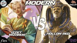 Hollow Red VS Izzet Wizards [MTG Modern]