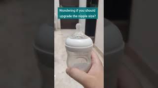 When to change baby's bottle nipples? #shorts #babybottles #nipple #formulafeeding #breastfeeding