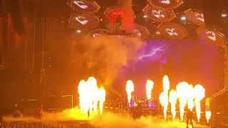 KISS Melbourne Rod Laver Arena Tuesday 23/08 Bass Solo, God of Thunder