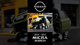 Nissan Micra (March) #Evolution 1982–Today 