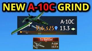 INSANE GRIND FOR NEW A-10C EXPERIENCE (using another a-10)