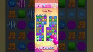 Candy Crush Saga level 396 - NO SOUND | High Speed