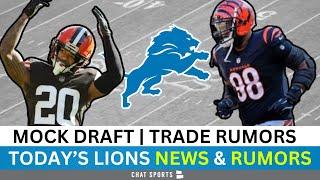 Today’s Lions Rumors: Sign Sheldon Rankins? 7- Round Mock Draft + Trade For CB Greg Newsome?