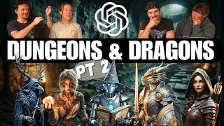 Unveiling the Dark Sewers - D&D with Chat GPT as the Dungeon Master - Family Campaign Pt. 2