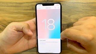 iOS 18 on iPhone Xs Max