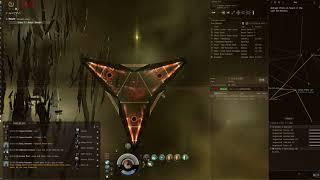 EVE Online Abyss Tier 2 Site speed run on Gila