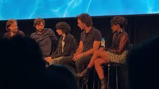 Finn Wolfhard is asked who he likes better, the IT cast or the Stranger Things cast