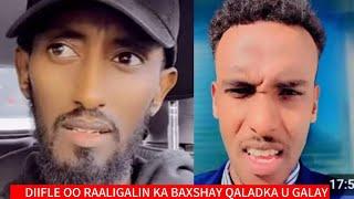 ABDULLAAHI DIIFLE OO RAALIGALIN KA BAXSHAY QALADKA KA DHACAY YUUBOOS NA KARBAASHI
