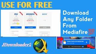 How To Download Folder For Free By Jdownloder2  #mediafıre