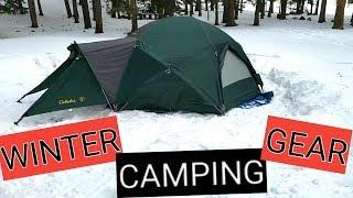 Winter Camping GEAR Colorado