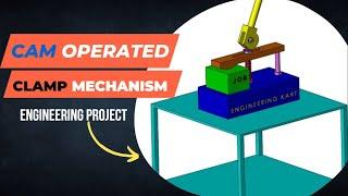 CAM AND FOLLOWER MECHANISM | MINI PROJECT ON MECHANICAL MECHANISM| SIMPLE MECHANISM | SPRING CAM