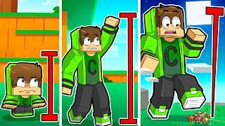 Cadres EVOLUI de TAMANHO no Minecraft!