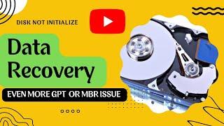 Data Recovery Disk is not initialize in Computer