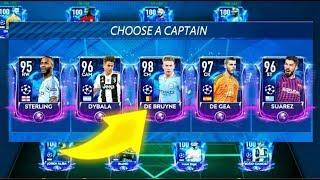 FIFA Mobile 19 - New Event FIFA CHAMPIONS LEAGUE FUT DRAFT!! 98 De Bruyne Master Players!