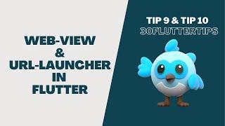 Web-View And Url-Launcher In Flutter | Tip 9 Tip 10 | 30 Flutter Tips | Lakshydeep Vikram