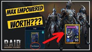 Test Life Token So You Don't Have To... Foli Fully Max Empowered... | RAID SHADOW LEGENDS