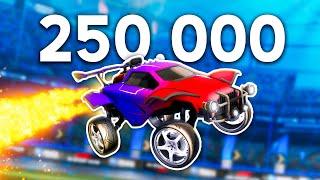 Insane 250,000 hour bot challenge in Rocket League